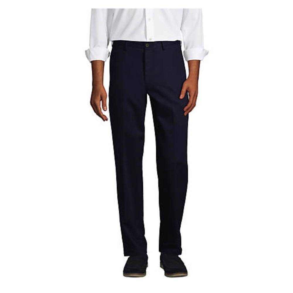 Land’s and Men's Traditional Fit pants size 38 long color dark blue